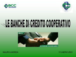 Le banche di Credito Cooperativo