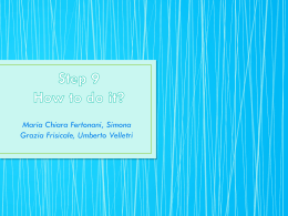Step 9 – How to do it?