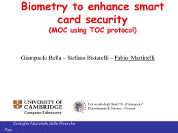 biometry and smart cards@CIWSP03
