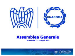 Slide Assemblea 2007 UNACOMA