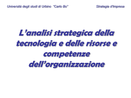 Universit&agrave; degli studi di Urbino &ldquo;Carlo Bo
