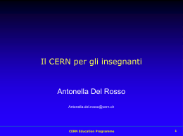 CERN Education Programme 2