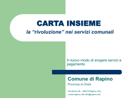 La cartainsieme
