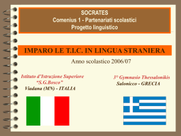 Imparare le TIC in lingua straniera