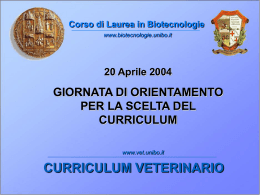 Diapositiva 1 - Università di Bologna