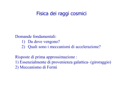 Lezione del 7 Novembre - Dipartimento di Fisica