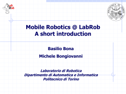Mobile robots @ Labrob - LaDiSpe