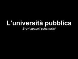 L`università