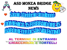 ASD MONZA BURRACO NEWS