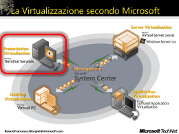 Windows Server 2008 Terminal Services: Architettura, Componenti