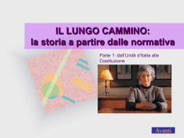 il lungo cammino 1