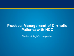 Practical Management of Cirrhotic Patients with