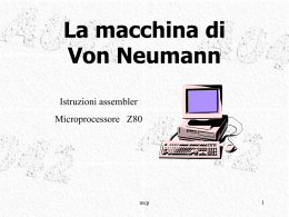 La macchina di Von Neumann
