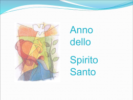 anno dello spirito - Parrocchia Sant`Antonio a Trebbia