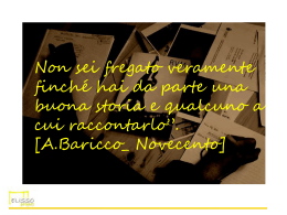 Diapositiva 1 - vai contro