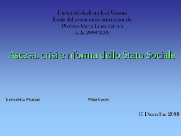 lo stato sociale. Ricerca studenti