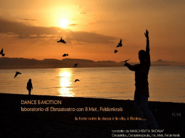 Dance emotion power point - Associazione culturale "DANZA E