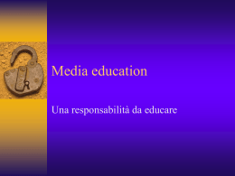 Relazione Baggio chiusura corso Media education