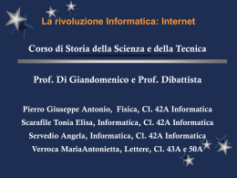 La rivoluzione informatica : Internet