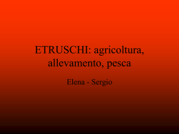 Etruschi agricoltura - Istituto comprensivo Carpi Nord