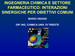 Diapositiva 1 - Studenti Dipartimento di Ingegneria Industriale e dell