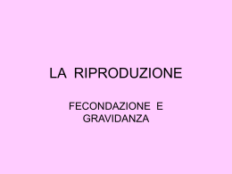 LA RIPRODUZIONE
