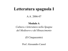 La narrativa del Rinascimento