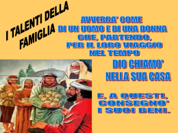 I talenti della famiglia