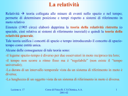 Lezione 17 - INFN - Torino Personal pages