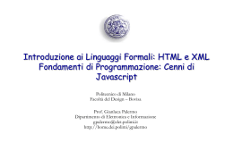 Il Personal Computer - Home page docenti