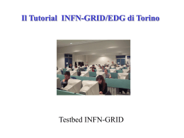 User Tutorial Report - To the INFN WWW Server
