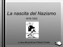 La nascita del Nazismo