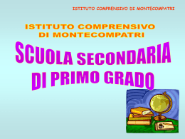 qui - Istituto Comprensivo Monte Compatri scuola primaria