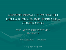 convention relazione fiscale