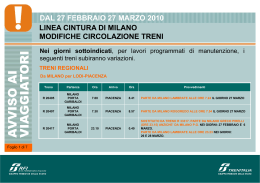 dal 27 febbraio 27 marzo 2010