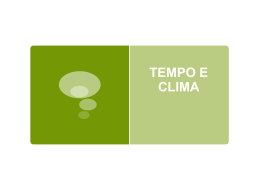 Tempo_clima - La scuola di zio Gustavo