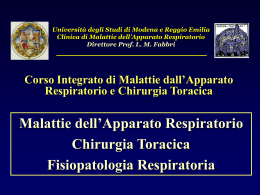 intro_semeiotica_short - Clinica malattie apparato respiratorio