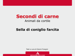 Sella di coniglio farcita