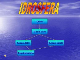 Idrosfera