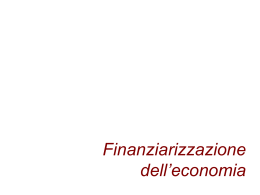 Finanziarizzazione