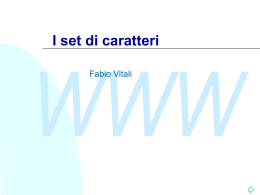 Introduzione al WWW