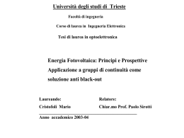 Rc - Università degli Studi di Trieste