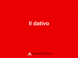 3_dativo - Mondadori Education
