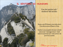 Il sentiero di Huashan