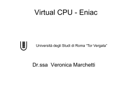 clicca qui - Università degli Studi di Roma Tor Vergata
