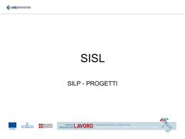 SILP - Progetti - Servizi per la PA