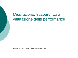 Valutazione (anno 2014) - Bianco e Associati SRL