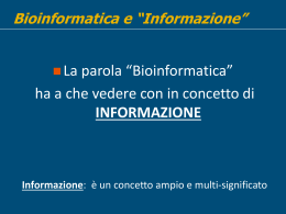 Database - sistemi informativi service desk