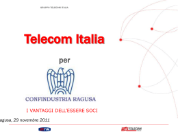 Convenzioni Telecom - Ragusa