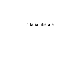 L`Italia liberale